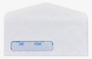 Laser Safe Window Envelopes With Fdic Security Tint - Envelope #2231426