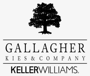 Gallagher Kies Kw Logo New Black - Three Oak Tree Vector #2232062