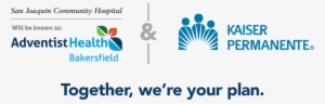 Ahb Kaiser Combo Horiz Tagline - Kaiser Permanente #2232082