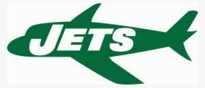 New York Jets Iron Ons - New York Jets Plane Logo #2232108