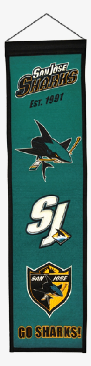 San Jose Sharks Heritage Banner - Teal #2232325