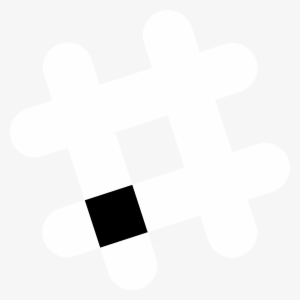 Slack Logo Black And White - Slope #2232710