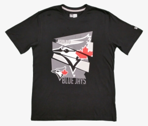 Toronto Blue Jays New Era Broken Logo Black Tee - Mindofrez Merch Relax Dude #2236850