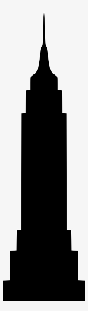Empire State Building - Empire State Building Black Png #2236929