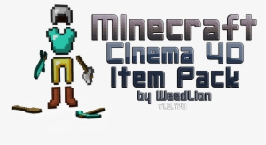 This Is The Item Pack - C4d Minecraft Items #2238764