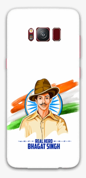The Real Hero Bhagat Singh Galaxy S8 Mobile Back Case - Real Hero Bhagat Singh #2239022