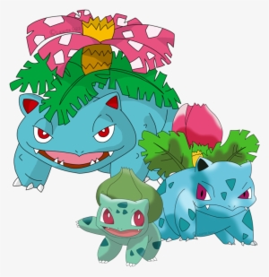 Image Png Fantendo - Bulbasaur Evolution Line #2239932
