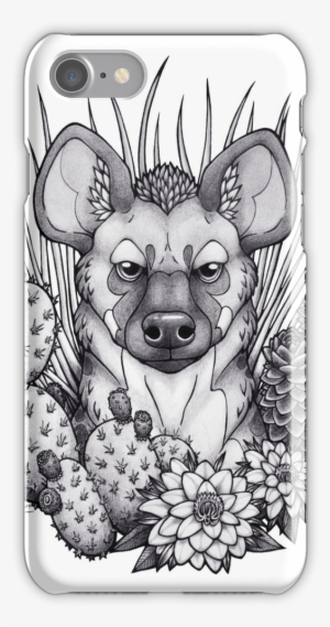 Hyena & Arid Plants Iphone 7 Snap Case - Mobile Phone Case #2239963