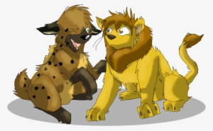 Lion Best Friends By Dortetorte On Deviantart - Lion And Hyena Friends #2240147