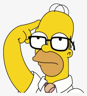 Homer Smart Big - Imagenes Png Homero Intelectual #2240244