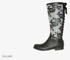 Gees Louise Lace Boot - Knee-high Boot #2241150
