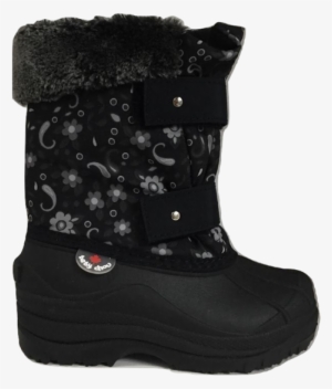 Hichaud Winter Boot Noir Print - Snow Boot #2241170