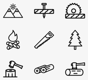 Lumberjack - Renewable Energy Icons #2241412
