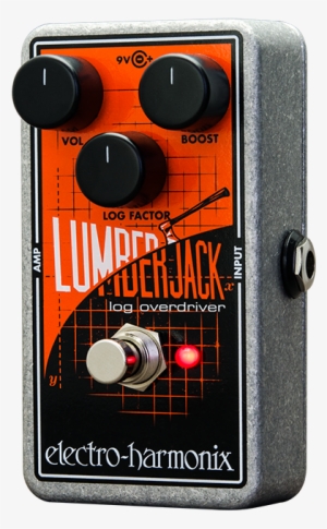 Download Png Image File - Electro Harmonix Lumberjack Log Overdriver Guitar Effects #2241490