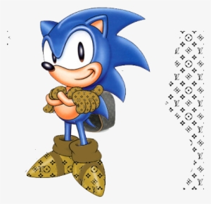 Louis Vuitton Clipart Psd - Original Sonic The Hedgehog #2241707