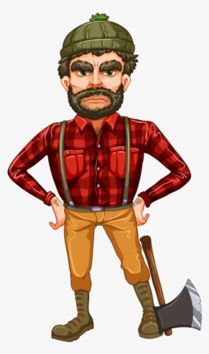 Profissões E Ofícios - Lumberjack .png #2241711