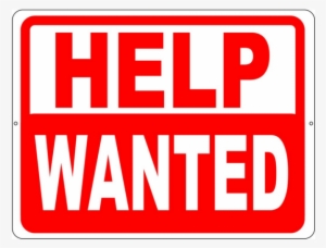 Help Transparent Wanted Image Royalty Free - Help Wanted Square Car Magnet 3" X 3" #2241957