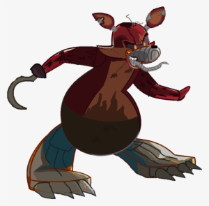 Nightmare Foxy Png - Fnaf 4 Club Penguin #2242262