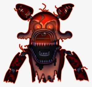 Hq Nightmare Png Images - Foxy Fnaf 4 Png #2242287