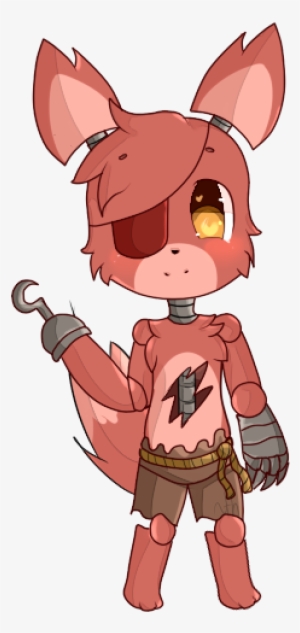 Jpg Library Stock Boxing Drawing Foxy - Foxy Kawaii Five Nights At Freddy's #2242415