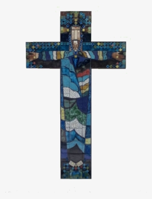 Cross - Cross Stained Glass Png #2242497