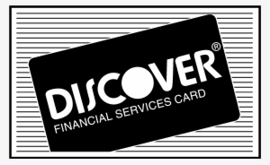 Discover Logo Black And White - Discover Card #2242561
