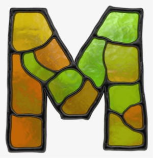 Stained Glass Font - Stained Glass Font Letters #2242648