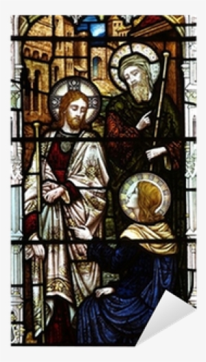 Jesus And St - Stained Glass #2242919
