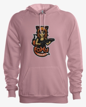 Foxy Gaming Pink Non Sub Hoodie - Esports Hoodie With Sponsor #2242988