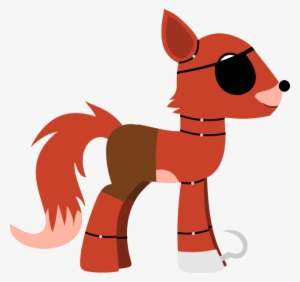 Nightmare Foxy Clipart Mlp - My Little Pony Fnaf Foxy #2243181