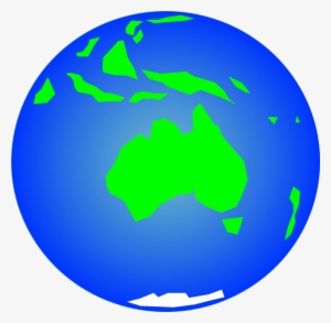 Earth Free Vector - Earth Clipart With Australia #2243313
