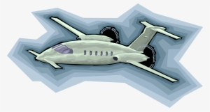 Vector Illustration Of Private Executive Corporate - Aerospace Manufacturer #2243928