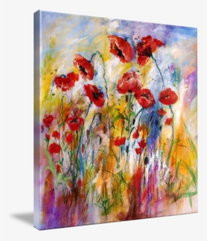 #poppies #provencale Painting By #ginette #2244521