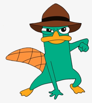 Imagenes En Png Jpg Black And White - Perry The Platypus #2244543