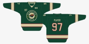 Wild - Minnesota Wild Jersey Template #2244747