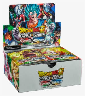 Dragon Ball Super Cross Worlds 10 Booster Pack Lot - Dragon Ball Super Booster Pack #2245029