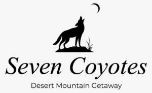 Seven Coyotes Logo Black - Mona Lisa Imitation Silver Leaf Bulk 500 #2245107