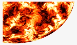 Quarter Sun Hot And Swirling With Flames By Elvenstock - Quarter Sun Png #2245574