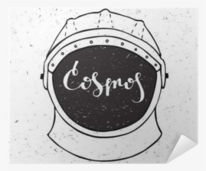 Astronaut Helmet With Inscription Cosmos In The Center - Astronaut #2245577