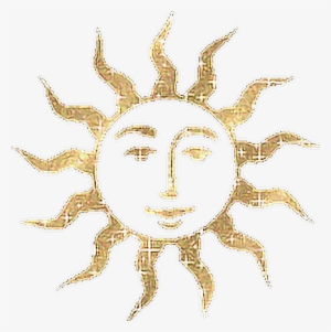 Tribal Gold Sun Hippy Bohemian Png Royalty Free - Sun Transparent Gif #2245679