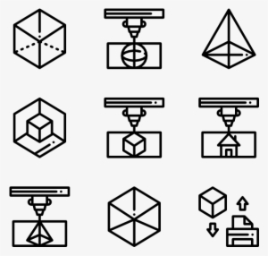 3d Printing 40 Icons - 3d Printing #2245822