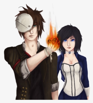 Cry Plays Bioshock Infinite By Meroda-d60j3sy - Bioshock Infinite Elizabeth Szkic #2246259