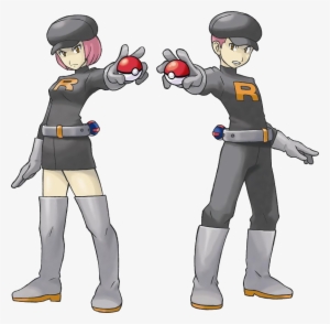Heartgold Soulsilver Team Rocket Grunt - Team Rocket Uniform #2246292