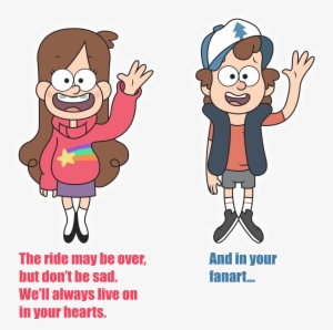 The Ride May Be Over But Don't Be Sad - Gravity Falls X Star Vs The Forces #2246487