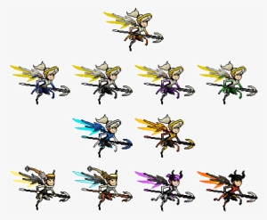 Pixel Mercy Skins - Overwatch Pixel Sprays Mercy #2246578