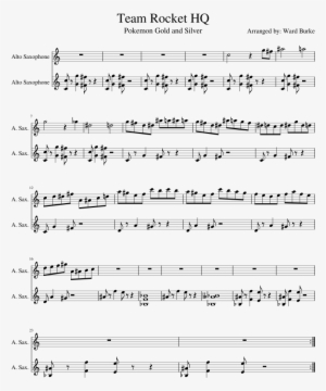 Team Rocket Hq Sheet Music Composed By Arranged By - Sheet Music #2246700