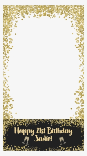 Make You A Custom Snapchat Geofilter Or Svg - Transparent Birthday Snapchat Filters #2247146