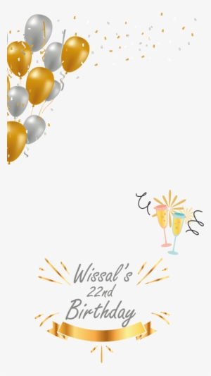 Create Design Snapchat Geofilter - Filter Snap Balloons Png #2247365