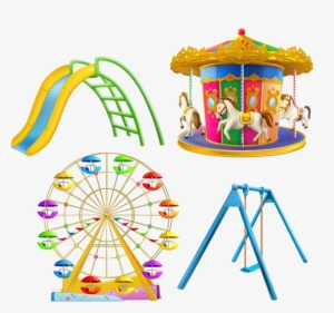 Clipart Images Amusement Park - Amusement Park Ferris Wheel Toy #2247791