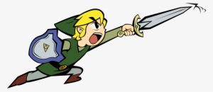 Picture Free Toon By Rodrigobatalhone On Deviantart - Toon Link Holding Sword #2248351